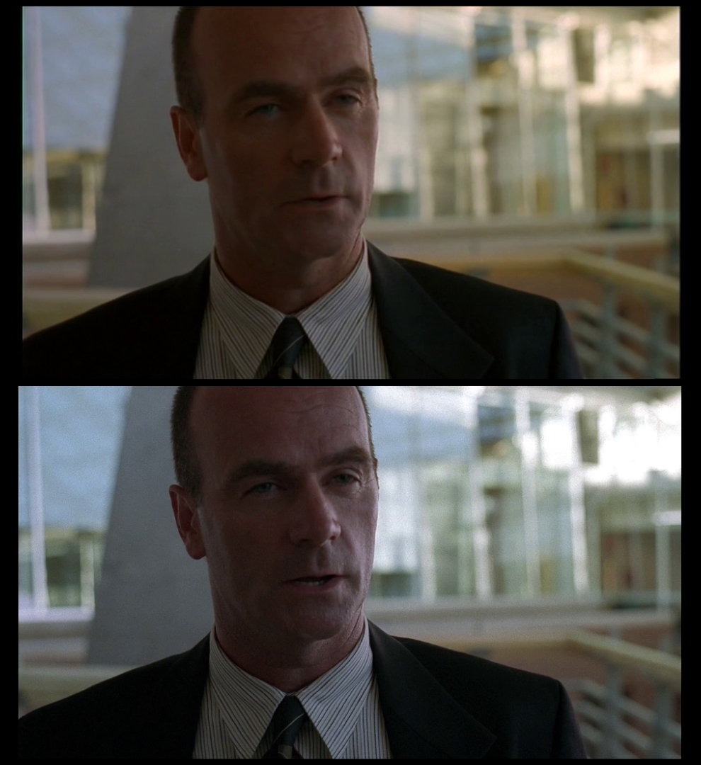 X-Files Blu-ray DVD Comparison 501 5X02 Redux Screencap X-Files Blu-ray DVD Comparison 501 5X02 Redux Screencap