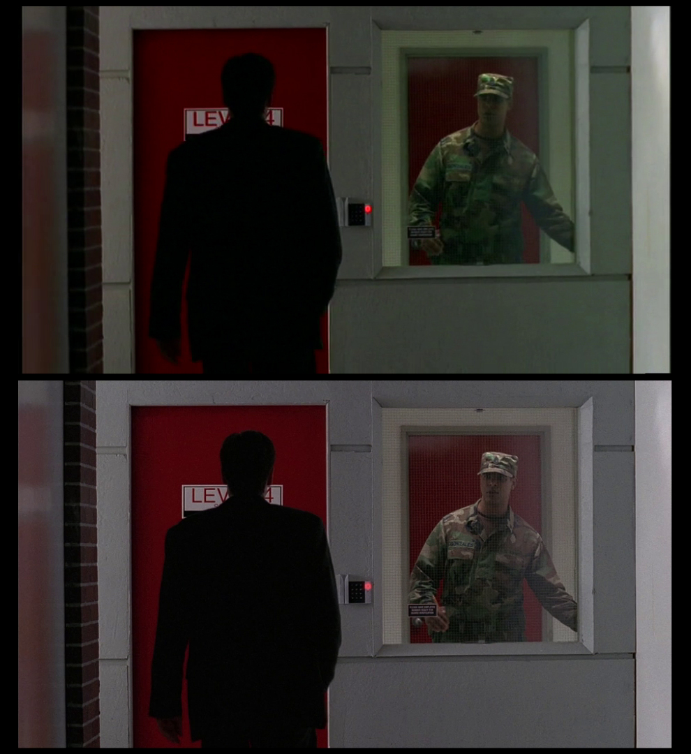 X-Files Blu-ray DVD Comparison 501 5X02 Redux Screencap X-Files Blu-ray DVD Comparison 501 5X02 Redux Screencap