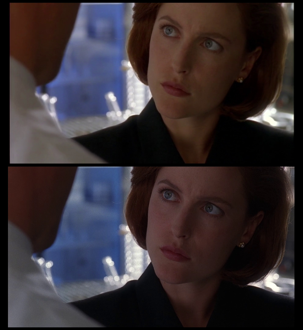 X-Files Blu-ray DVD Comparison 501 5X02 Redux Screencap X-Files Blu-ray DVD Comparison 501 5X02 Redux Screencap