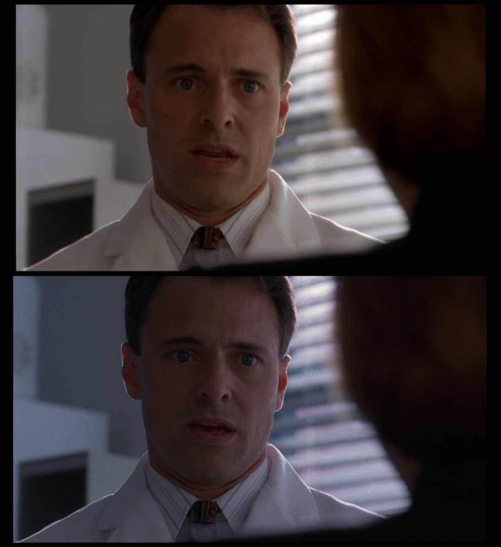 X-Files Blu-ray DVD Comparison 501 5X02 Redux Screencap X-Files Blu-ray DVD Comparison 501 5X02 Redux Screencap
