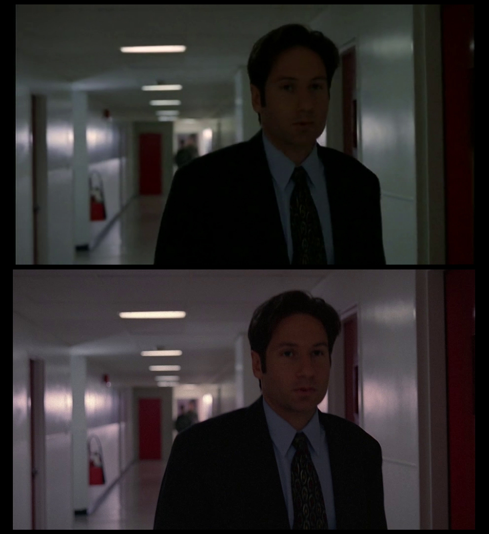 X-Files Blu-ray DVD Comparison 501 5X02 Redux Screencap X-Files Blu-ray DVD Comparison 501 5X02 Redux Screencap