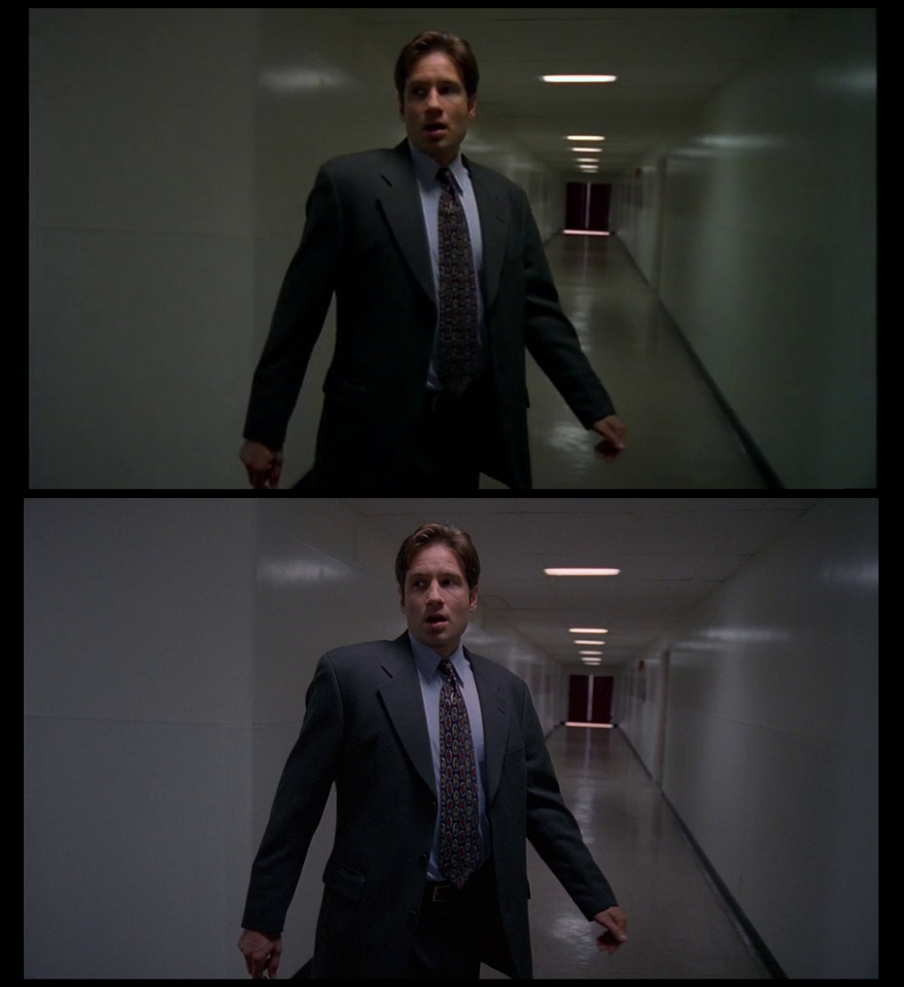 X-Files Blu-ray DVD Comparison 501 5X02 Redux Screencap X-Files Blu-ray DVD Comparison 501 5X02 Redux Screencap