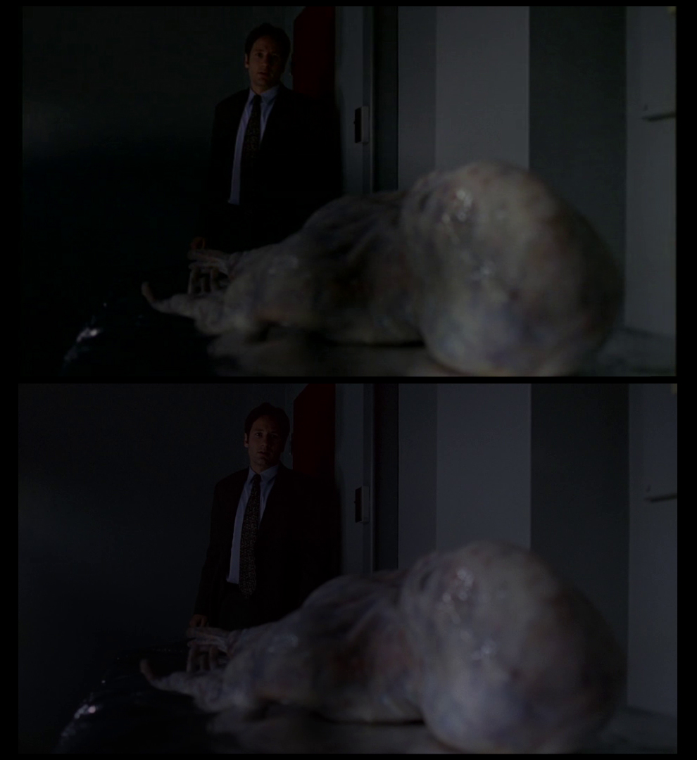 X-Files Blu-ray DVD Comparison 501 5X02 Redux Screencap X-Files Blu-ray DVD Comparison 501 5X02 Redux Screencap