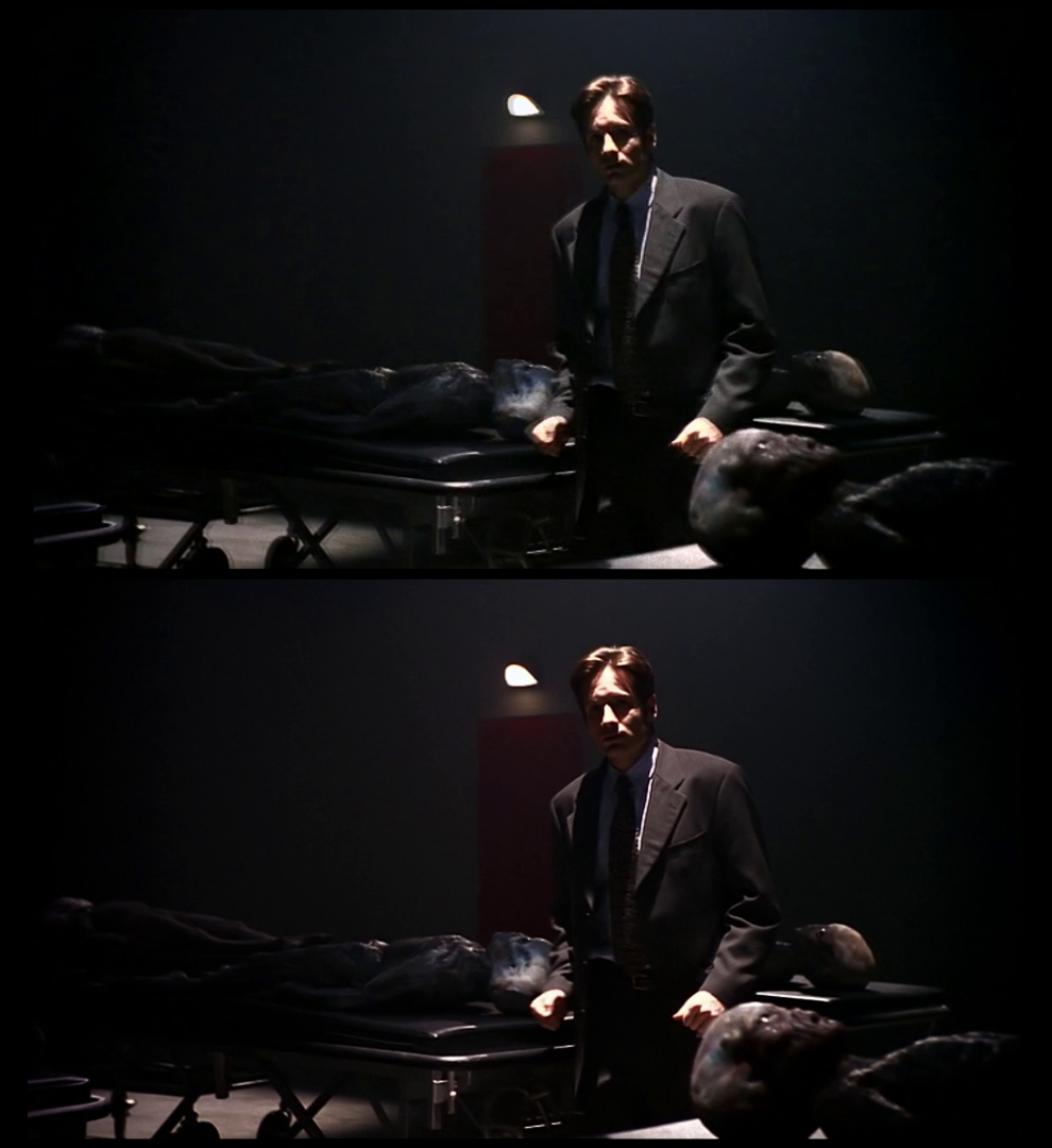 X-Files Blu-ray DVD Comparison 501 5X02 Redux Screencap X-Files Blu-ray DVD Comparison 501 5X02 Redux Screencap
