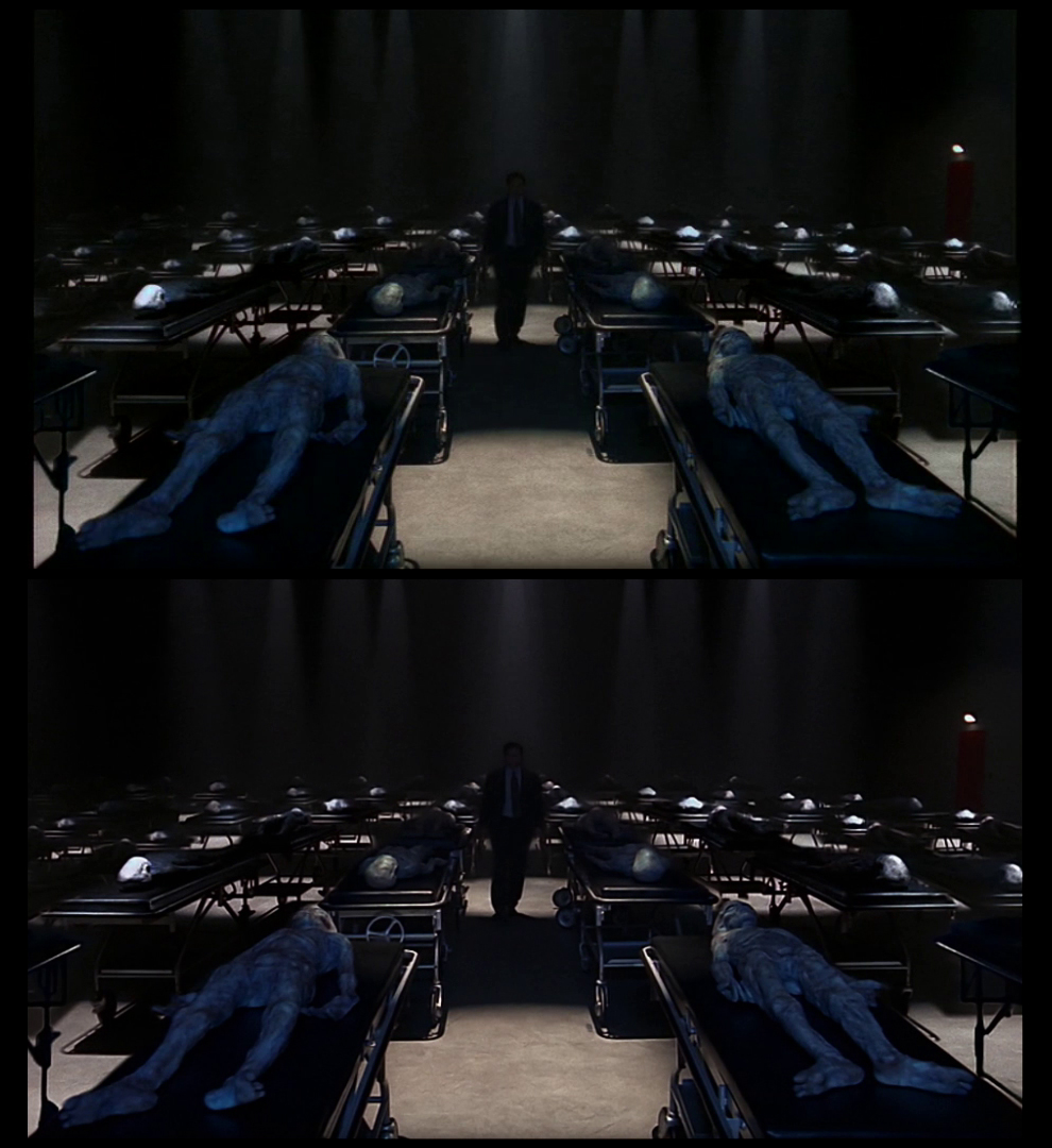 X-Files Blu-ray DVD Comparison 501 5X02 Redux Screencap X-Files Blu-ray DVD Comparison 501 5X02 Redux Screencap