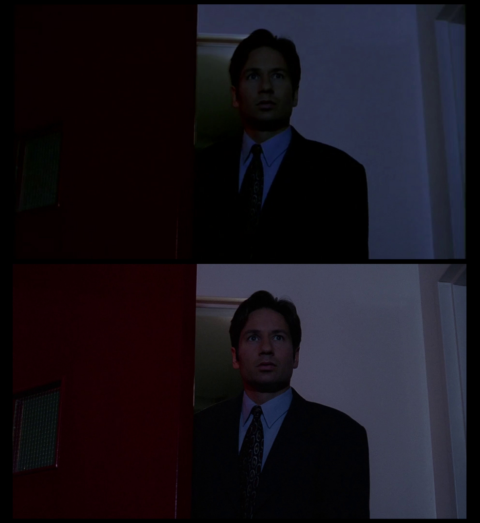 X-Files Blu-ray DVD Comparison 501 5X02 Redux Screencap X-Files Blu-ray DVD Comparison 501 5X02 Redux Screencap