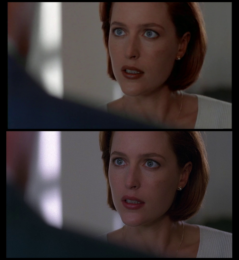 X-Files Blu-ray DVD Comparison 501 5X02 Redux Screencap X-Files Blu-ray DVD Comparison 501 5X02 Redux Screencap