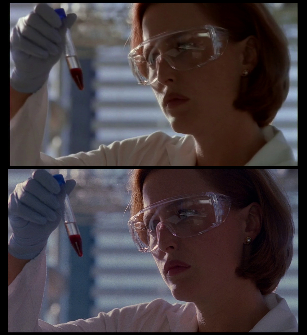 X-Files Blu-ray DVD Comparison 501 5X02 Redux Screencap X-Files Blu-ray DVD Comparison 501 5X02 Redux Screencap