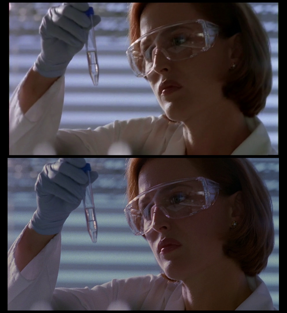 X-Files Blu-ray DVD Comparison 501 5X02 Redux Screencap X-Files Blu-ray DVD Comparison 501 5X02 Redux Screencap
