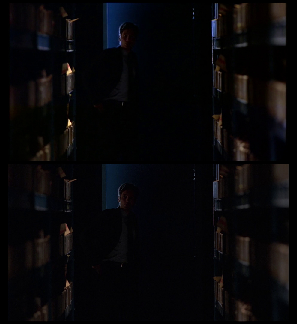 X-Files Blu-ray DVD Comparison 501 5X02 Redux Screencap X-Files Blu-ray DVD Comparison 501 5X02 Redux Screencap
