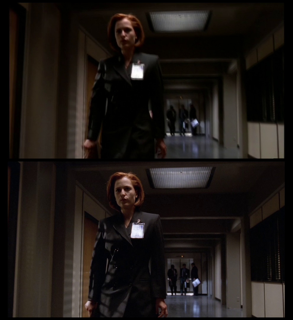 X-Files Blu-ray DVD Comparison 501 5X02 Redux Screencap X-Files Blu-ray DVD Comparison 501 5X02 Redux Screencap
