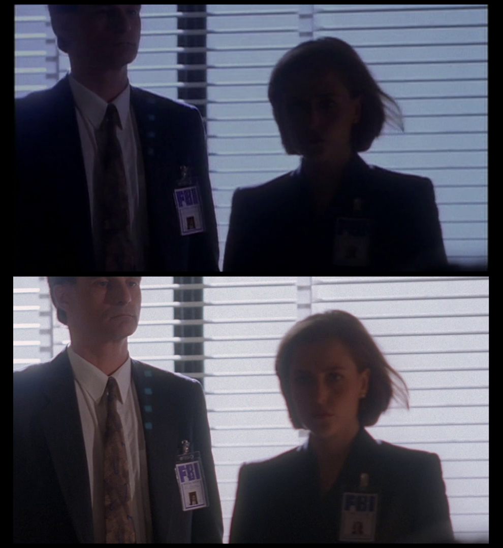 X-Files Blu-ray DVD Comparison 501 5X02 Redux Screencap X-Files Blu-ray DVD Comparison 501 5X02 Redux Screencap