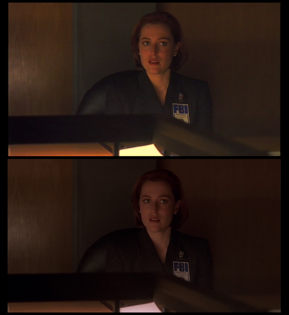 X-Files Blu-ray DVD Comparison 501 5X02 Redux Screencap X-Files Blu-ray DVD Comparison 501 5X02 Redux Screencap