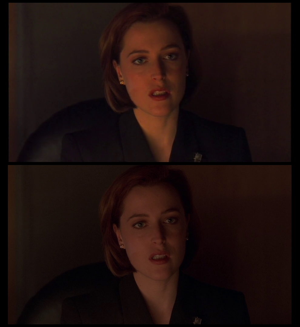 X-Files Blu-ray DVD Comparison 501 5X02 Redux Screencap X-Files Blu-ray DVD Comparison 501 5X02 Redux Screencap