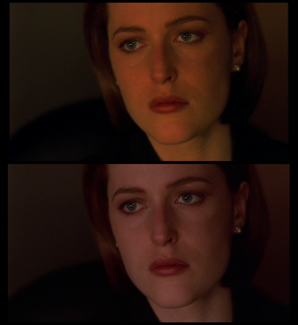 X-Files Blu-ray DVD Comparison 501 5X02 Redux Screencap X-Files Blu-ray DVD Comparison 501 5X02 Redux Screencap