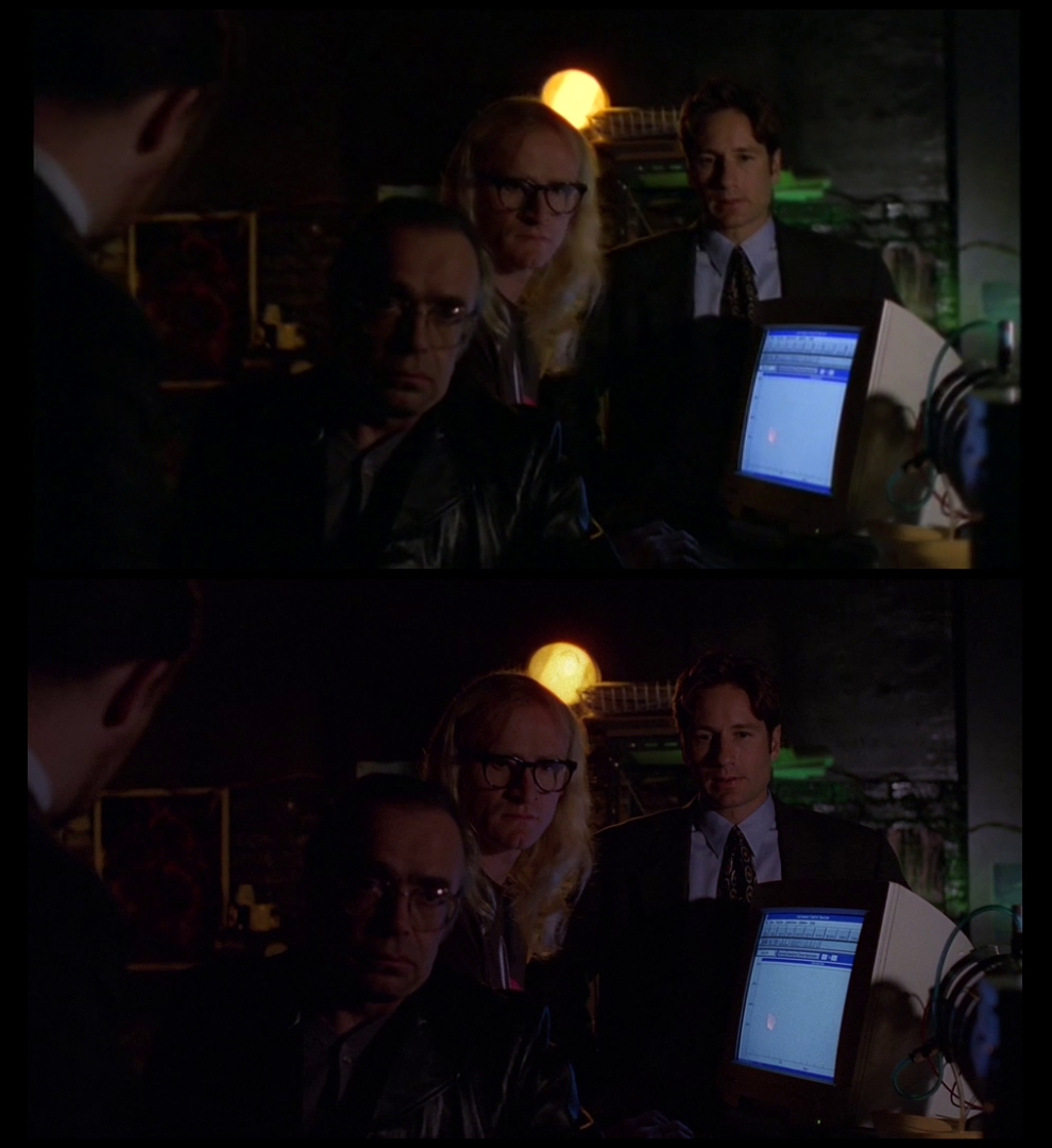 X-Files Blu-ray DVD Comparison 501 5X02 Redux Screencap X-Files Blu-ray DVD Comparison 501 5X02 Redux Screencap